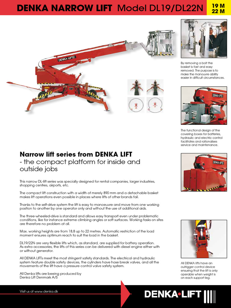 Denka DL19 | Download Free PDF | Elevator | Valve