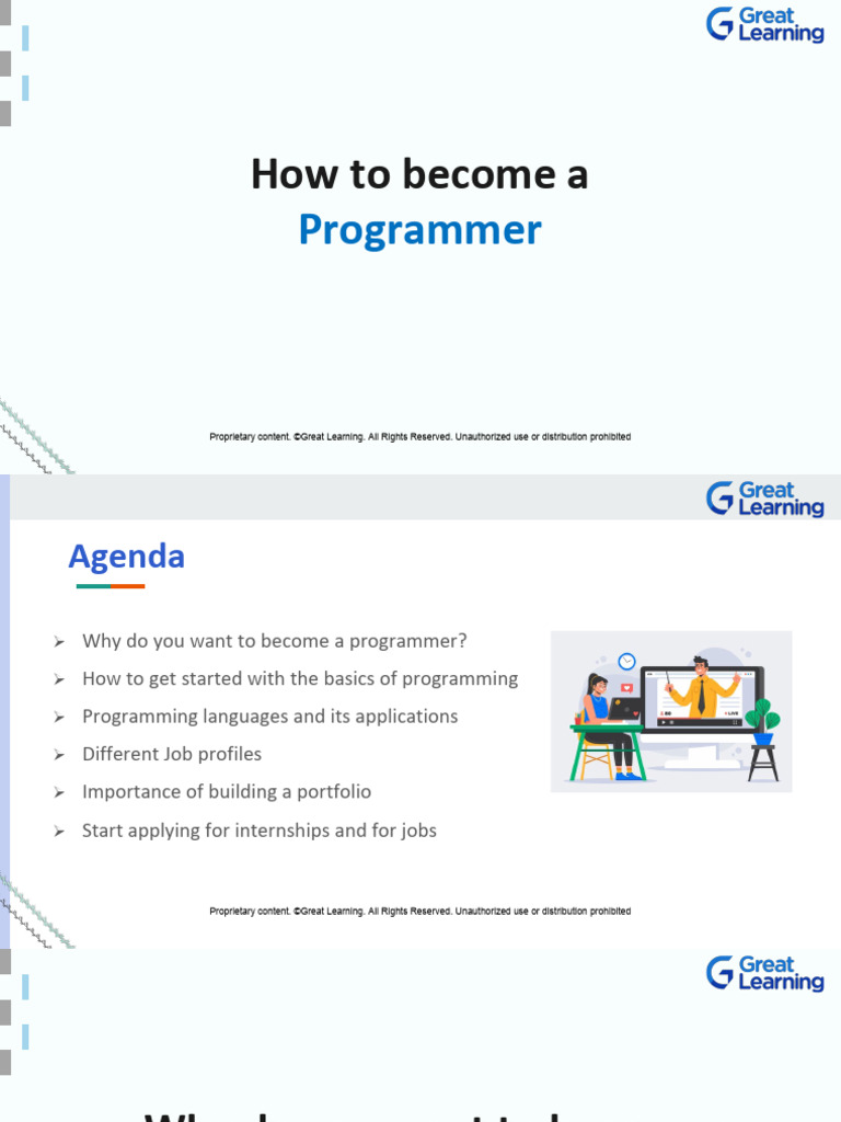 How To Become A Programmer | PDF | Proprietary Software | Programmer