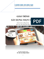 Giáo trình xây dựng thực đơn. ThS Hoang Ngoc Hien