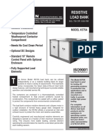 Resistive Load Bank: 0, OR1 0 KW