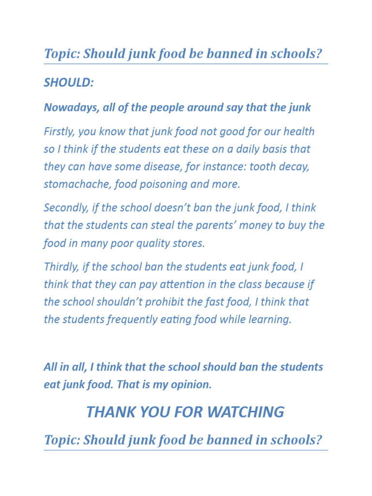 debate-should-junk-food-be-ban-pdf-food-industry-foods