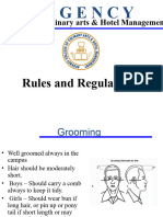 Rules & Regulations 3 Sem
