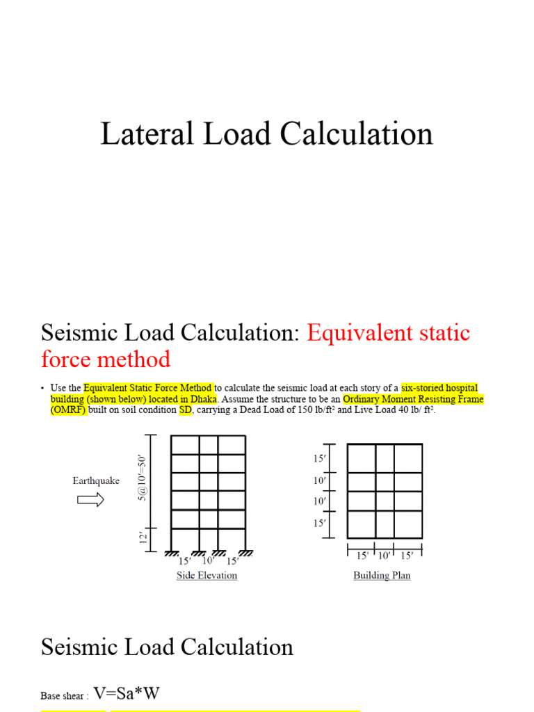 Seismic Load Analysis for Hospitals | PDF | Mechanics | Structural ...