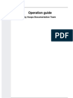 Operation Guide - Xd-001
