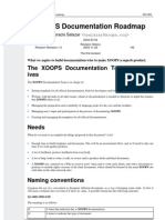 XOOPS Documentation Roadmap