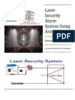 Laser Security Alarm System Using Arduin