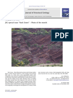 Journal of Structural Geology Special Issue Fault Zones