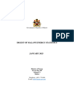 Digest of Malawi Energy Statistics 2020