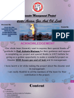 Disaster Management The Assam Oil and Gas Leak