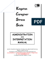 KCSS Administration and Interpretation Manual