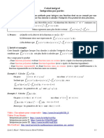 Calcul Integral Partie