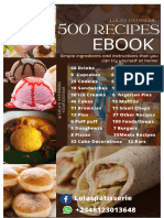 500 Recipes Ebook