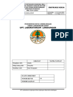 Upt. Laboratorium Lingkungan: Dokumen No: 15.2/IK - UA/LL/2019