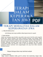 Terapi Dalam Keperawatan Jiwa Lanjutan (1)