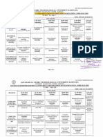 II B.Tech II Sem (R20) Reg & Supple Examination Timetable