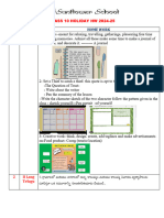 Class 10 Hoiliday HW 2024-25