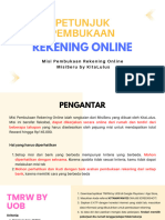 Petunjuk Pembukaan Rekening