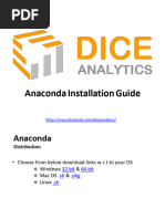 Anaconda Setup Guide Updated