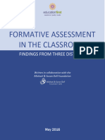 MSDF Formative Assessment Study Final Report
