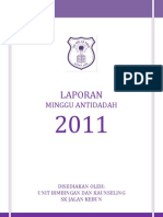 Laporan Minggu Antidadah SK Jalan Kebun 2011