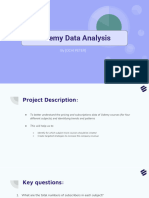 Data Analyst Udemy Report Writing