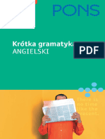 Krótka gramatyka - ANGIELSKI - e-book