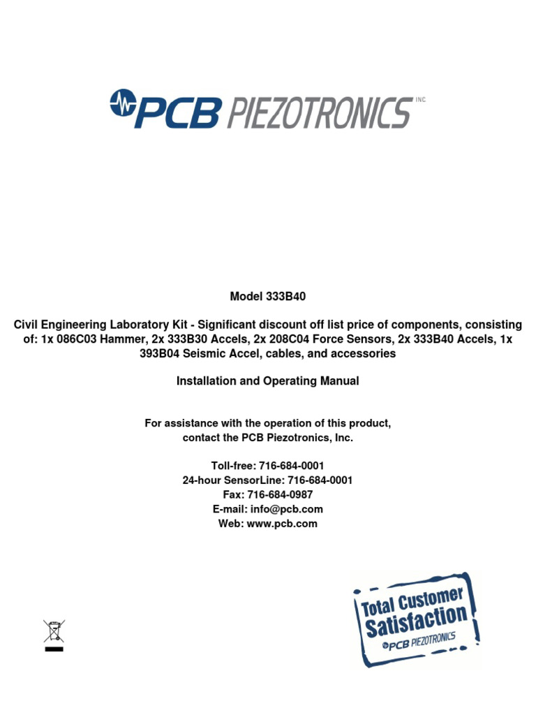 333 B 40 | PDF | Calibration