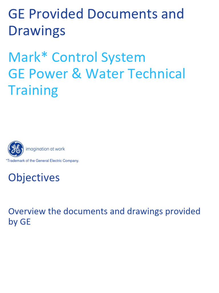 GE Control System Documentation Guide | PDF | Cyberspace | Information ...