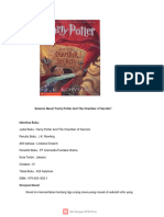 Resensi Novel HARRY POTTER