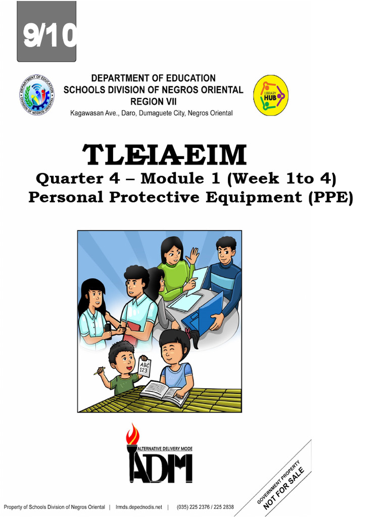 0 Q3 Module 2 - Personal Protective Equipment. - Final PDF 3 | PDF ...
