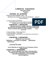 Alimentos Funcionais 1 - Definições - Ana Lucia Cunha - Nutricionista