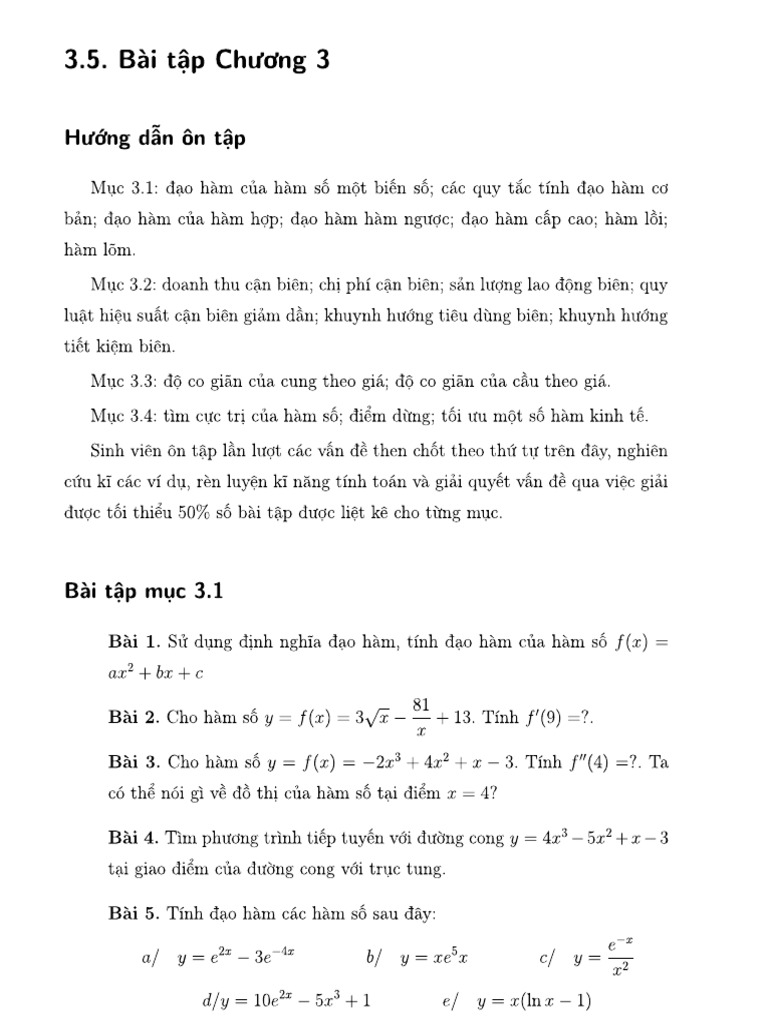 BT Chuong 3 | PDF