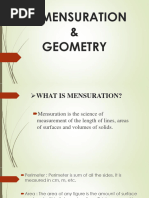 Area and Volume Formulas Guide | PDF | Area | Rectangle