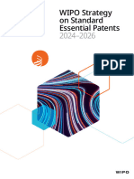 Wipo Strategy On Standard Essential Patents 2024 2026