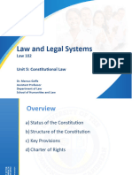 Law and Legal Systems - Unit 5