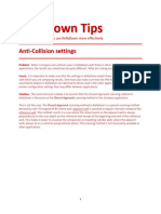 KellyDown Tips - Anti-Collision Settings