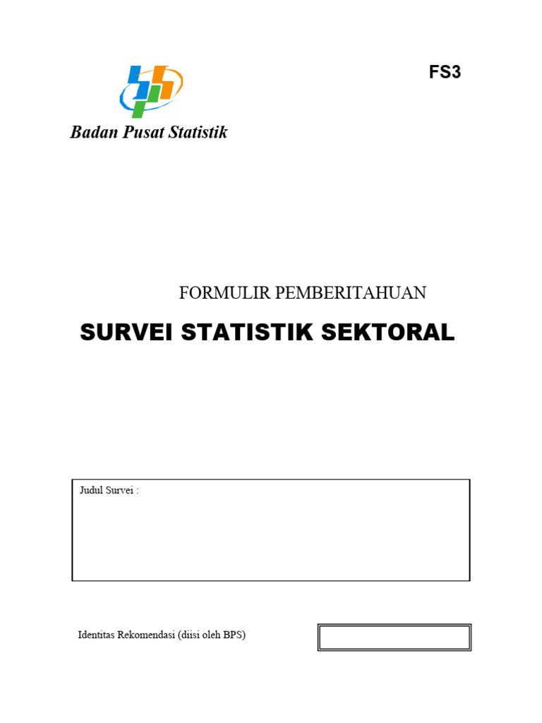 Formulir FS3 | PDF