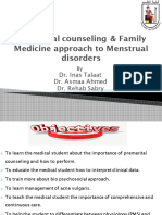 2-Premarital Counseling & Menstrual Disorde