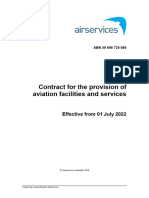 Contract For Aviation Facilities and Services