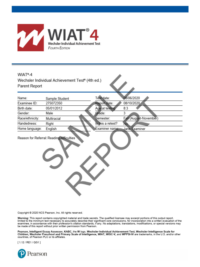 wiat-4-sample-parent-report-pdf-reading-comprehension-wechsler