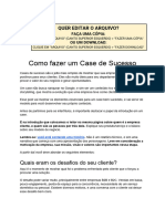 (FAÇA UMA CÓPIA PARA EDITAR) Modelo para Post de Case de Sucesso