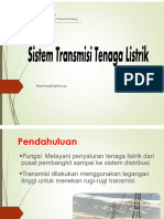 Transmisi Saluran Tegangan Tinggi