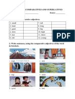 MINI TEST - COMPARATIVE & SUPERLATIVE 3A1