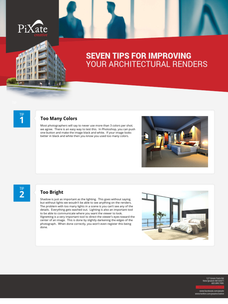 Architectural Rendering Improvement Tips | PDF | 3 D Computer Graphics ...