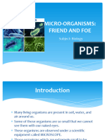 Micro-Organisms Class 8th