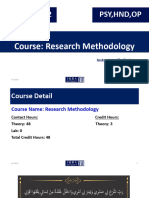 Research Methodology. Lecture 12