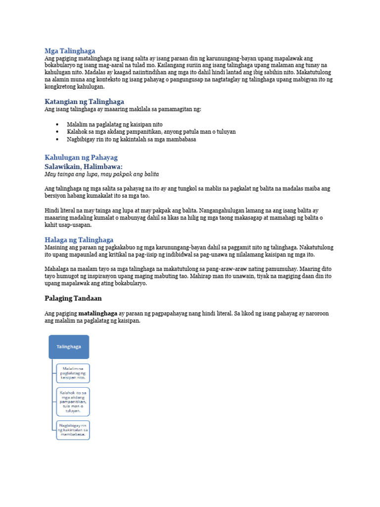 TALINGA IN TAGALOG visual data 8