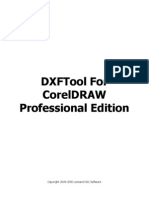 DXFTool For CorelDRAW Professional Edition