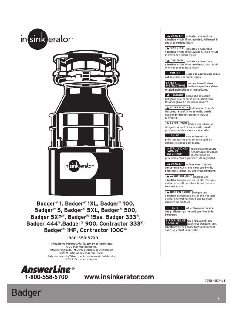 Badger Installation Care Use Manual en Us 6959418 | PDF | Matériaux de ...