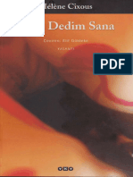 Helene Cixous - Rüya Dedim Sana